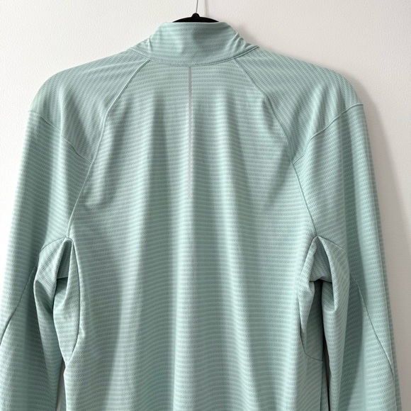 Lululemon Surge Warm 1/2 Zip Pullover Mint Green Sz M - Picture 5 of 9